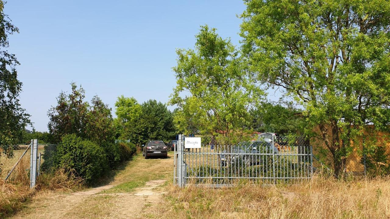 Maciejka Nad Morzem Hotel Zastan ภายนอก รูปภาพ